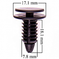 Клипса SKYWAY универсальная 052 (min25)